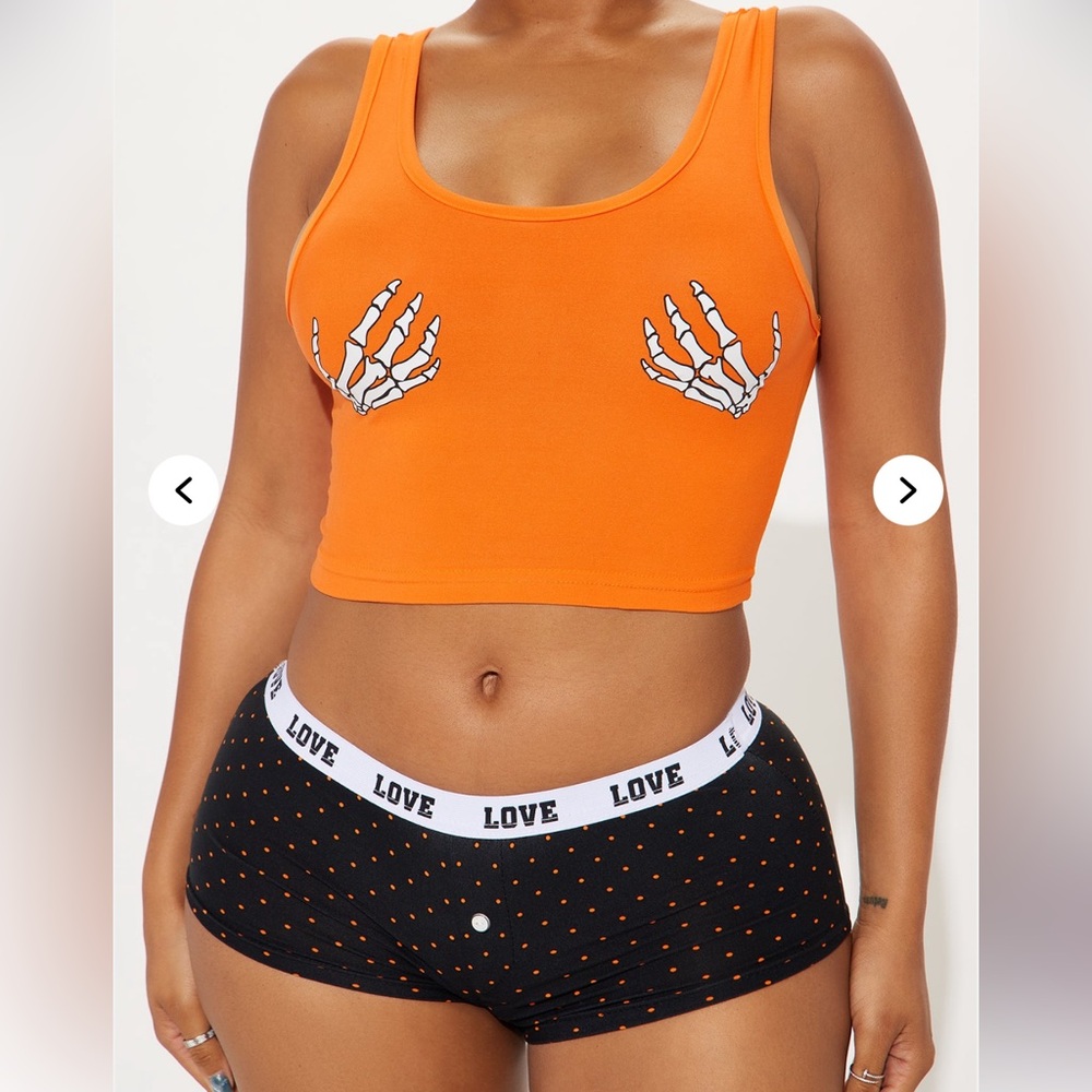 Nwt Spooky Season Halloween PJ Set